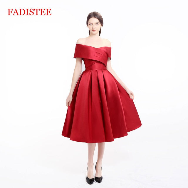 WW | Satin Plissierte Kleid