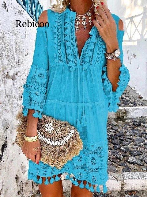 WW | Boho Chic Spitzenkleid