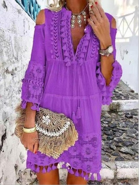 WW | Boho Chic Spitzenkleid
