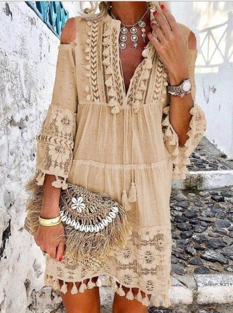WW | Boho Chic Spitzenkleid