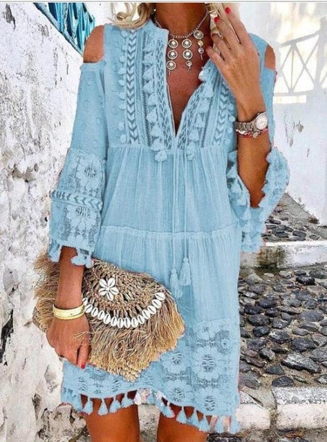 WW | Boho Chic Spitzenkleid