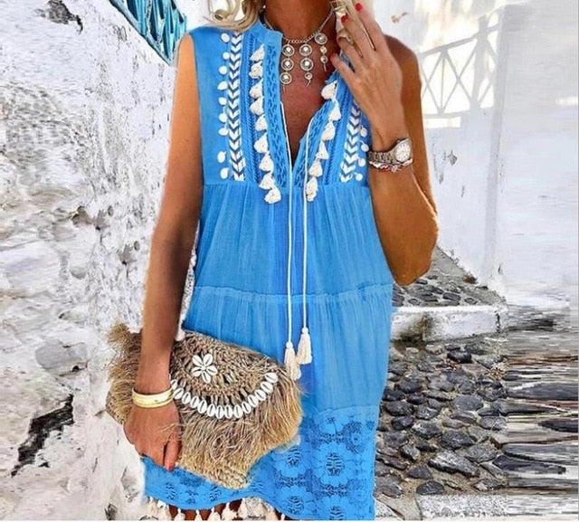 WW | Boho Chic Spitzenkleid
