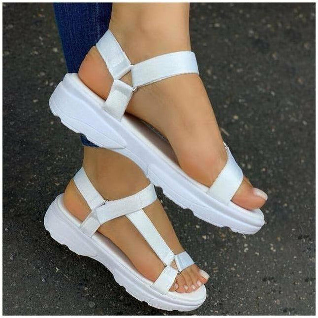 W&W Mode | Bunte Bequeme Sandalen
