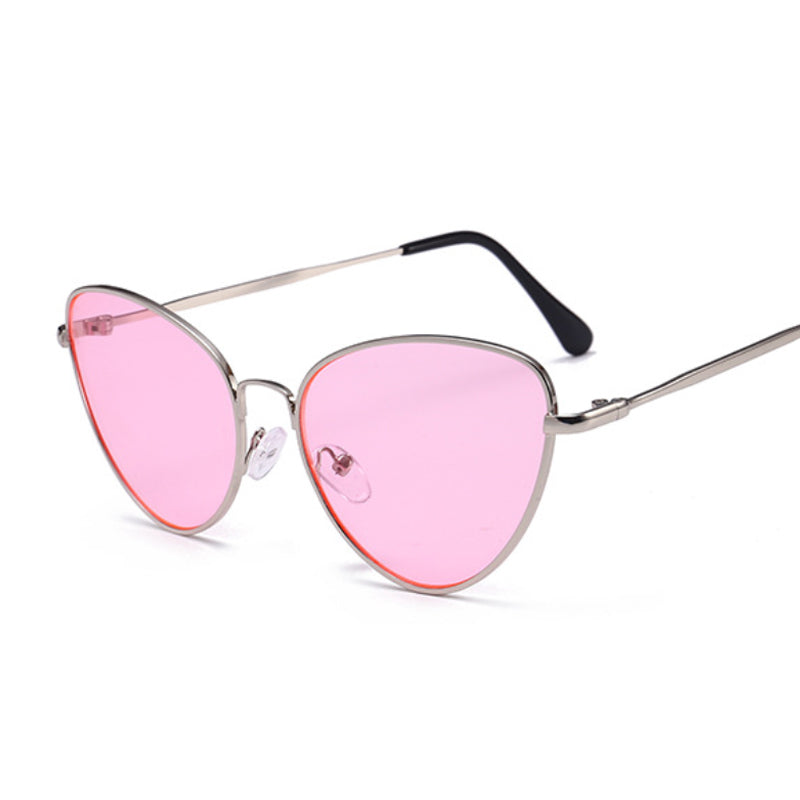 W&W Mode | Kleine Weinlese Katze Auge Sonnenbrille