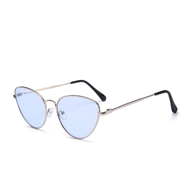 W&W Mode | Kleine Weinlese Katze Auge Sonnenbrille