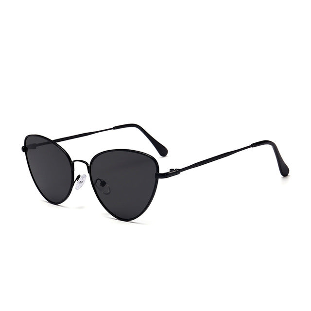 W&W Mode | Kleine Weinlese Katze Auge Sonnenbrille