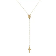 WW | Elegante Rosenkranz Kette Für Damen