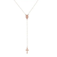 WW | Elegante Rosenkranz Kette Für Damen