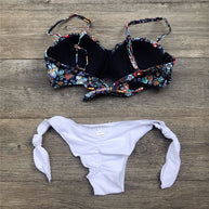 WW | Bandeau Blumenmuster Bikini