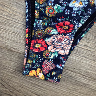 WW | Bandeau Blumenmuster Bikini