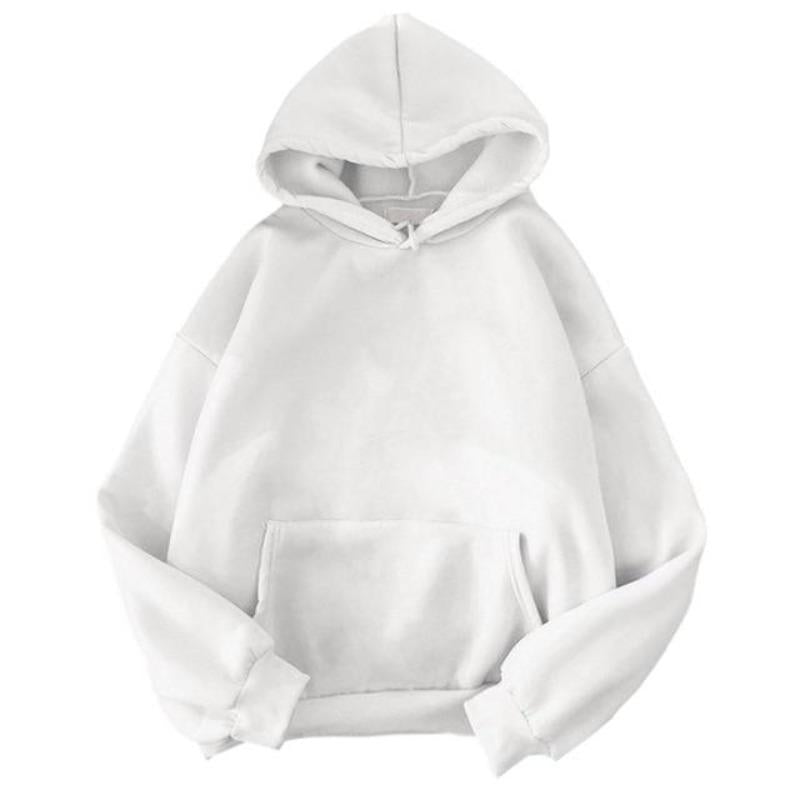 Unisex Oversize-Hoodie mit Eisbär-Aufdruck und weichem Material