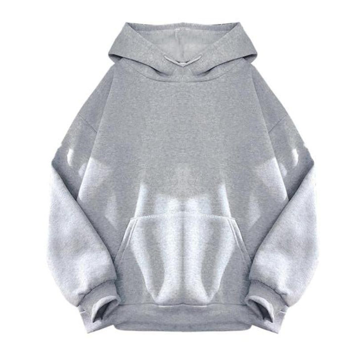 Unisex Oversize-Hoodie mit Eisbär-Aufdruck und weichem Material