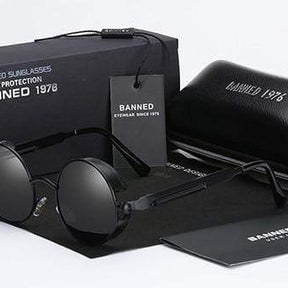 polarisierte Steampunk-Sonnenbrille