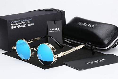 polarisierte Steampunk-Sonnenbrille