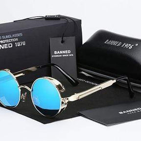 polarisierte Steampunk-Sonnenbrille