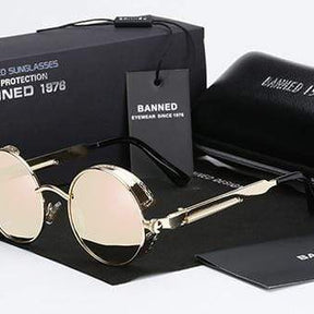 polarisierte Steampunk-Sonnenbrille