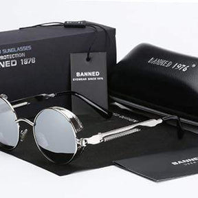 polarisierte Steampunk-Sonnenbrille