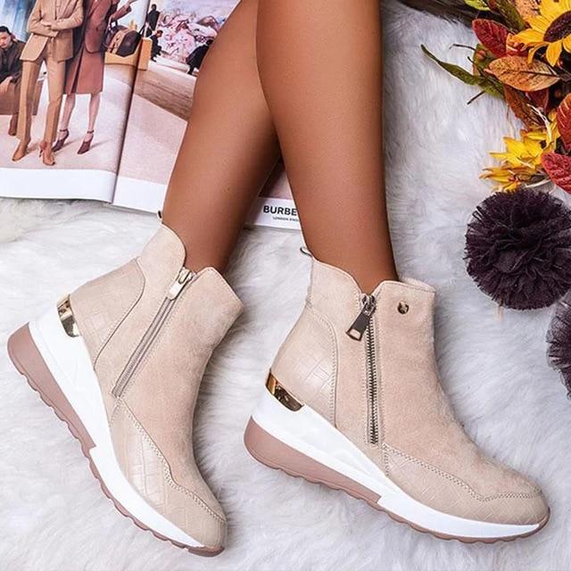 W&W Mode | High-Top-Platform Stiefelette