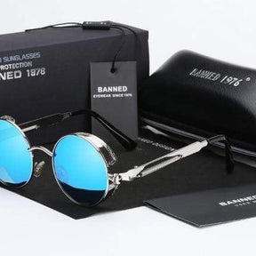 polarisierte Steampunk-Sonnenbrille