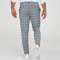 WW | Männer Karierte Slim Fit Hose