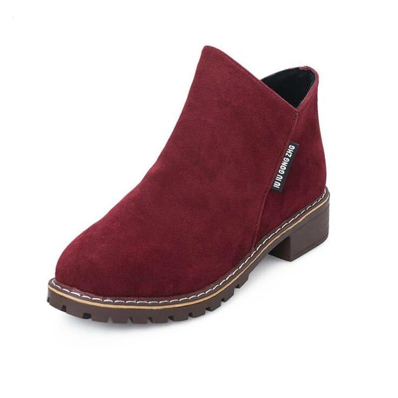 W&W Mode | Lässige Wildlederboots