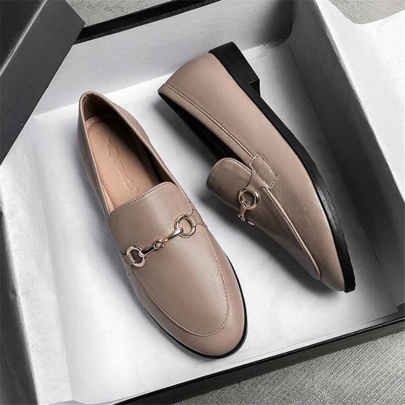 Damen Slipper aus Eco-Leder mit runder Zehenpartie