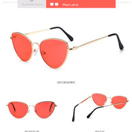 WW | Kleine Weinlese Katze Auge Sonnenbrille