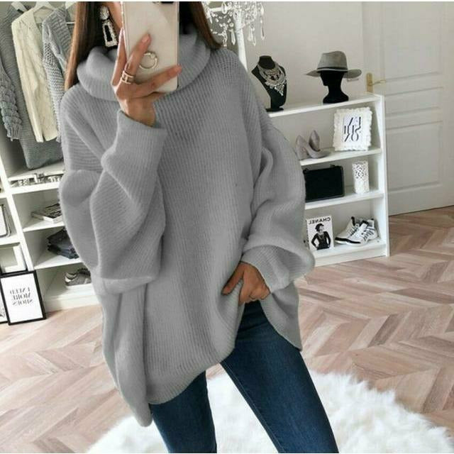 Fester Lockerer Pullover