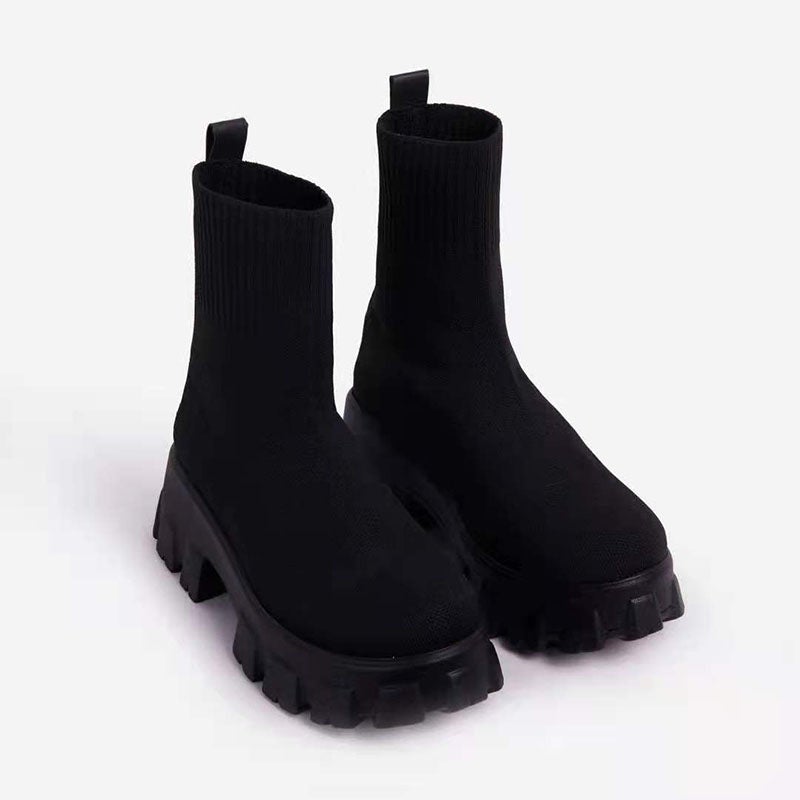 W&W Mode | Modische Plateaustiefel