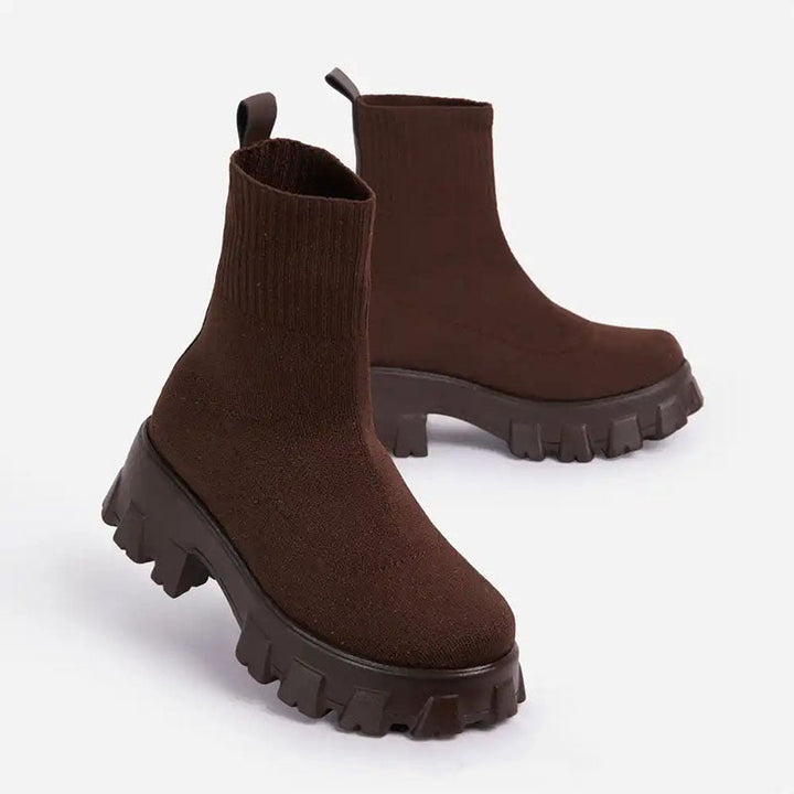 W&W Mode | Modische Plateaustiefel