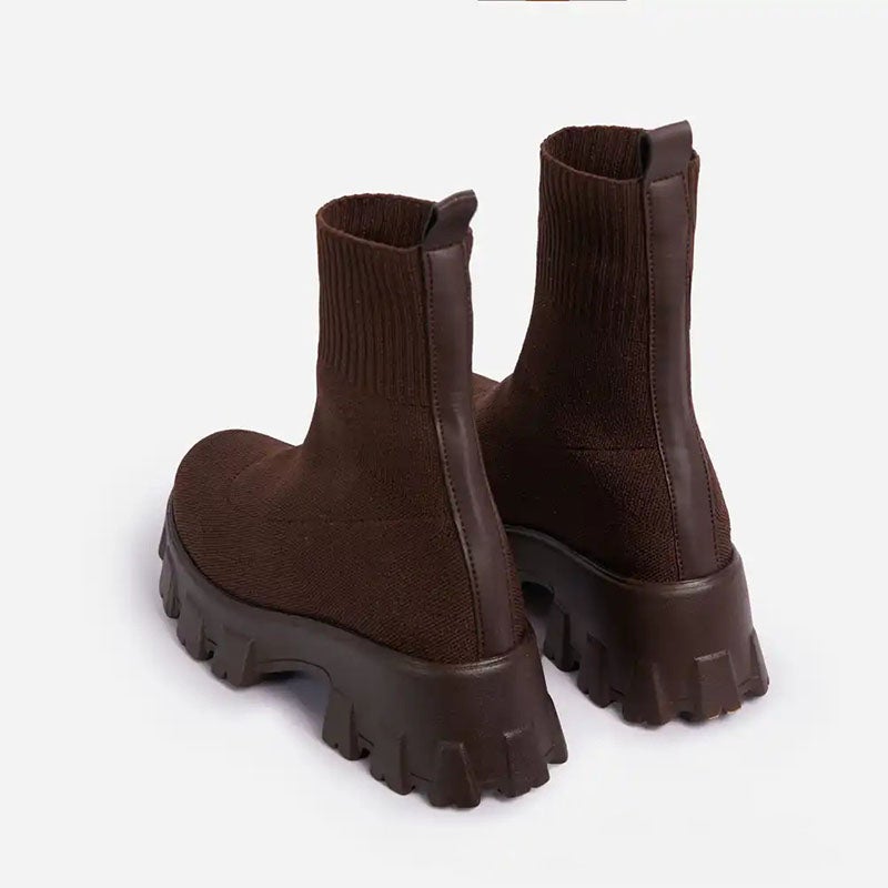 W&W Mode | Modische Plateaustiefel