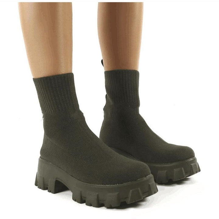 W&W Mode | Modische Plateaustiefel
