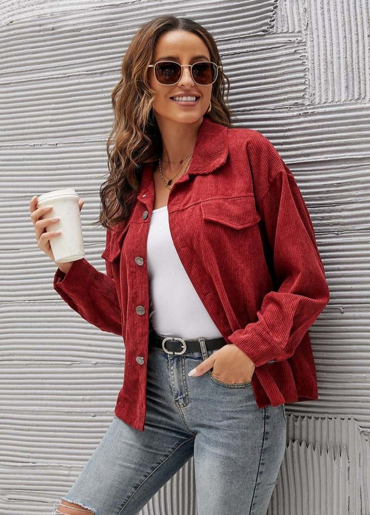 WW | Moderne Cordjacke