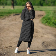 WW | Langer Strick-Cardigan
