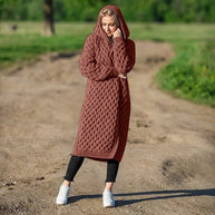 WW | Langer Strick-Cardigan