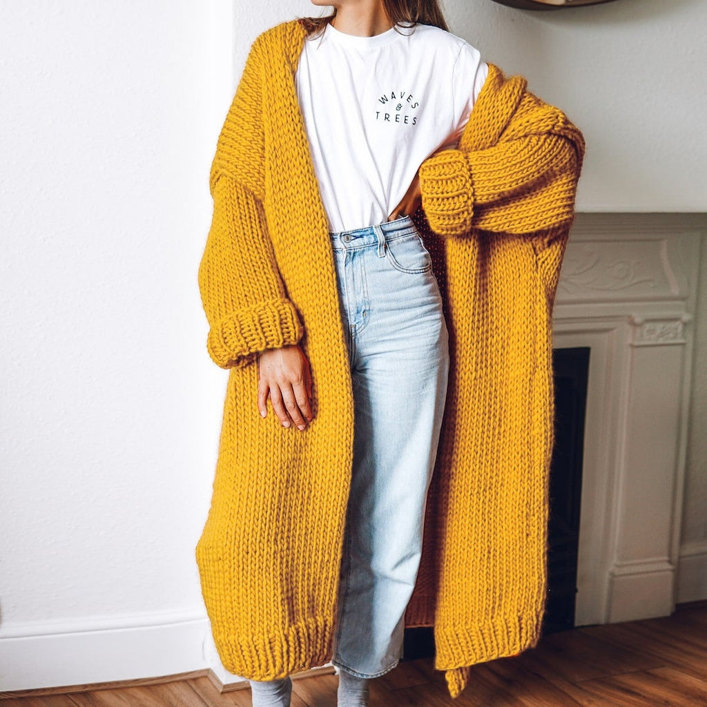 WW | Kuschelige Longstrickjacke