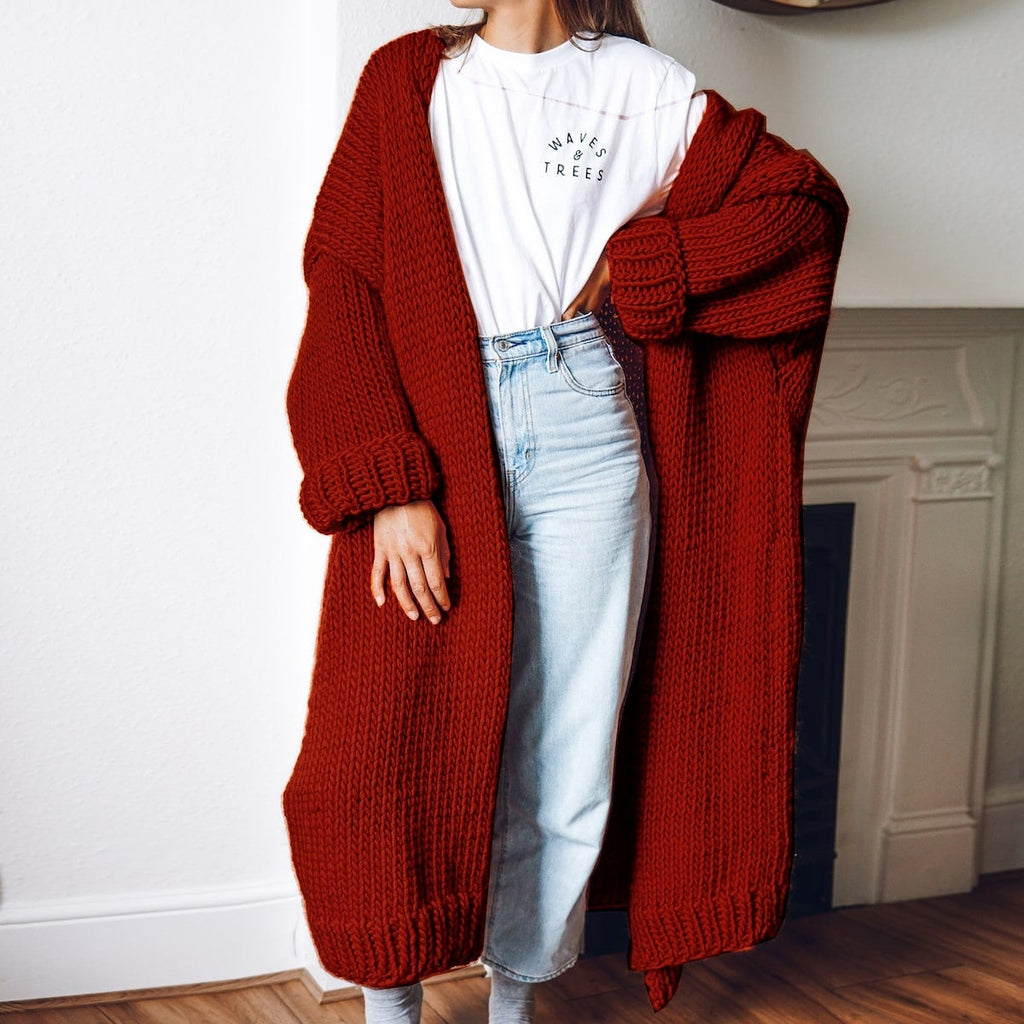 WW | Kuschelige Longstrickjacke