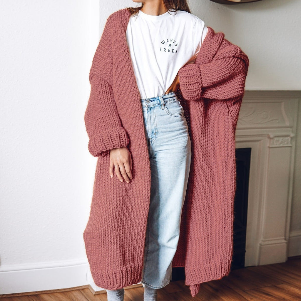 WW | Kuschelige Longstrickjacke