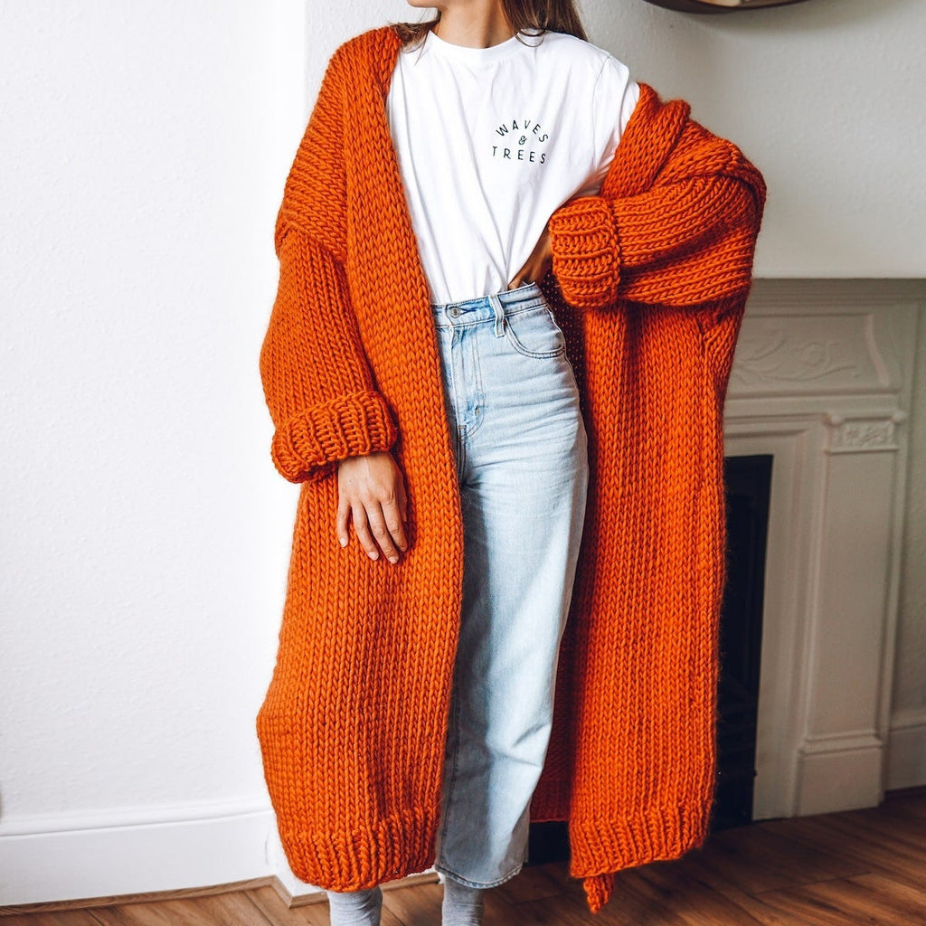 WW | Kuschelige Longstrickjacke
