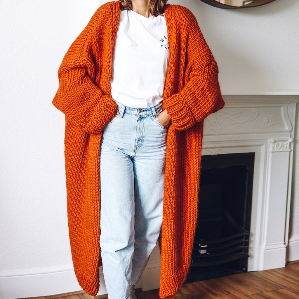 WW | Kuschelige Longstrickjacke