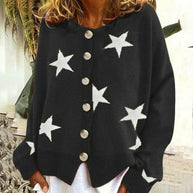 WW | Strickjacke Mit Sternenprint