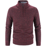 WW | Stilvoller, Lässiger Pullover Mit Halbem Reißverschluss