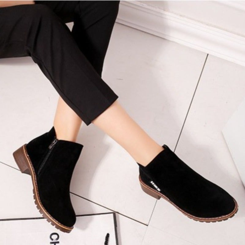 W&W Mode | Lässige Wildlederboots