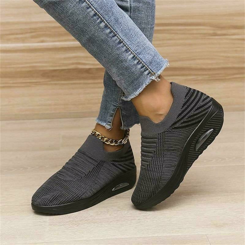 WW | Lässig Gestreifte Sneaker