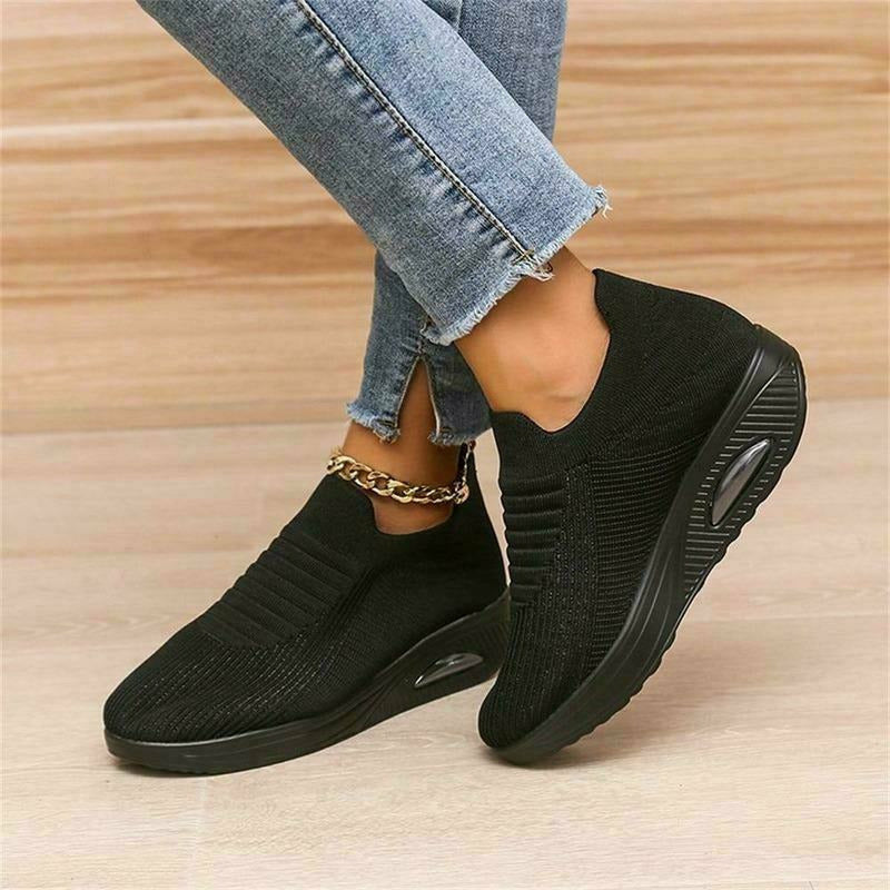WW | Lässig Gestreifte Sneaker
