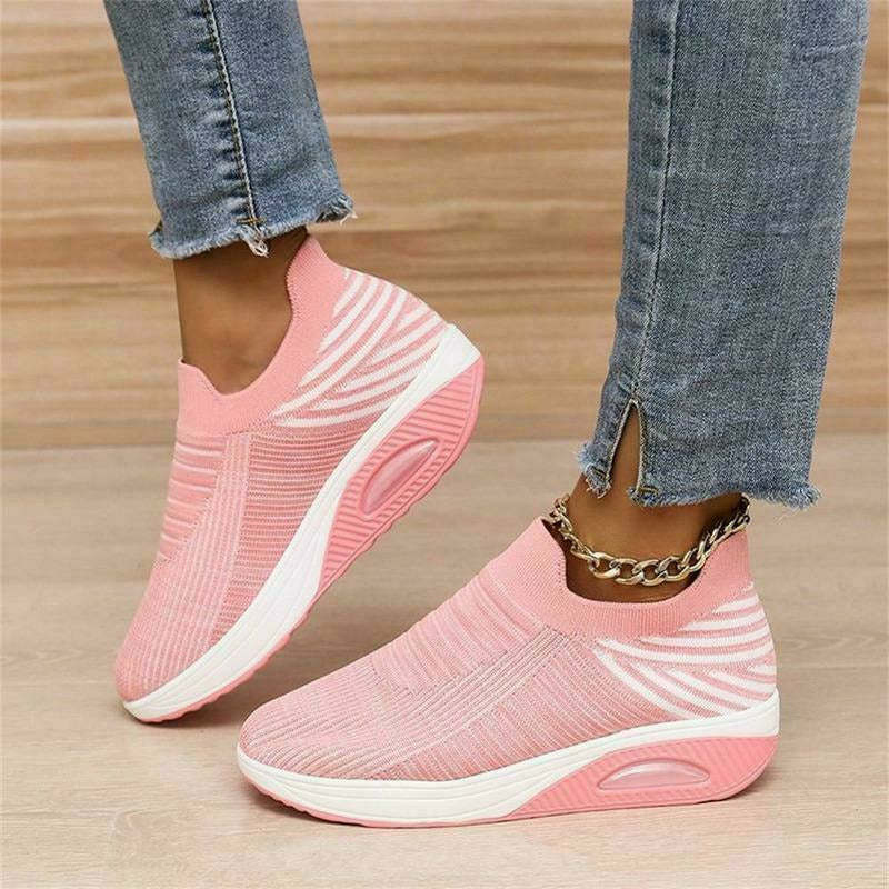 WW | Lässig Gestreifte Sneaker