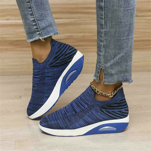 WW | Lässig Gestreifte Sneaker
