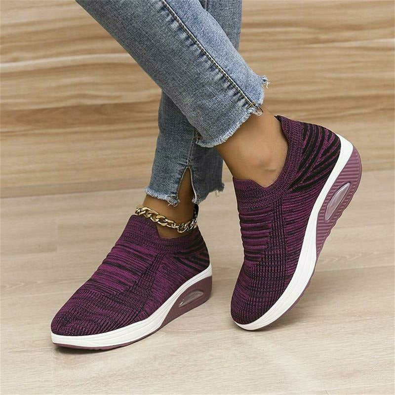WW | Lässig Gestreifte Sneaker