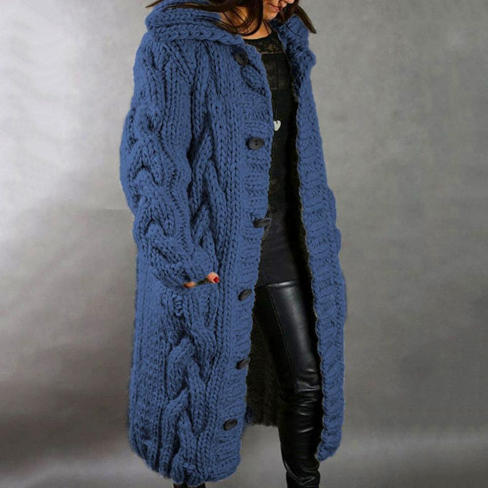 W&W Mode | Warme Longstrickjacke
