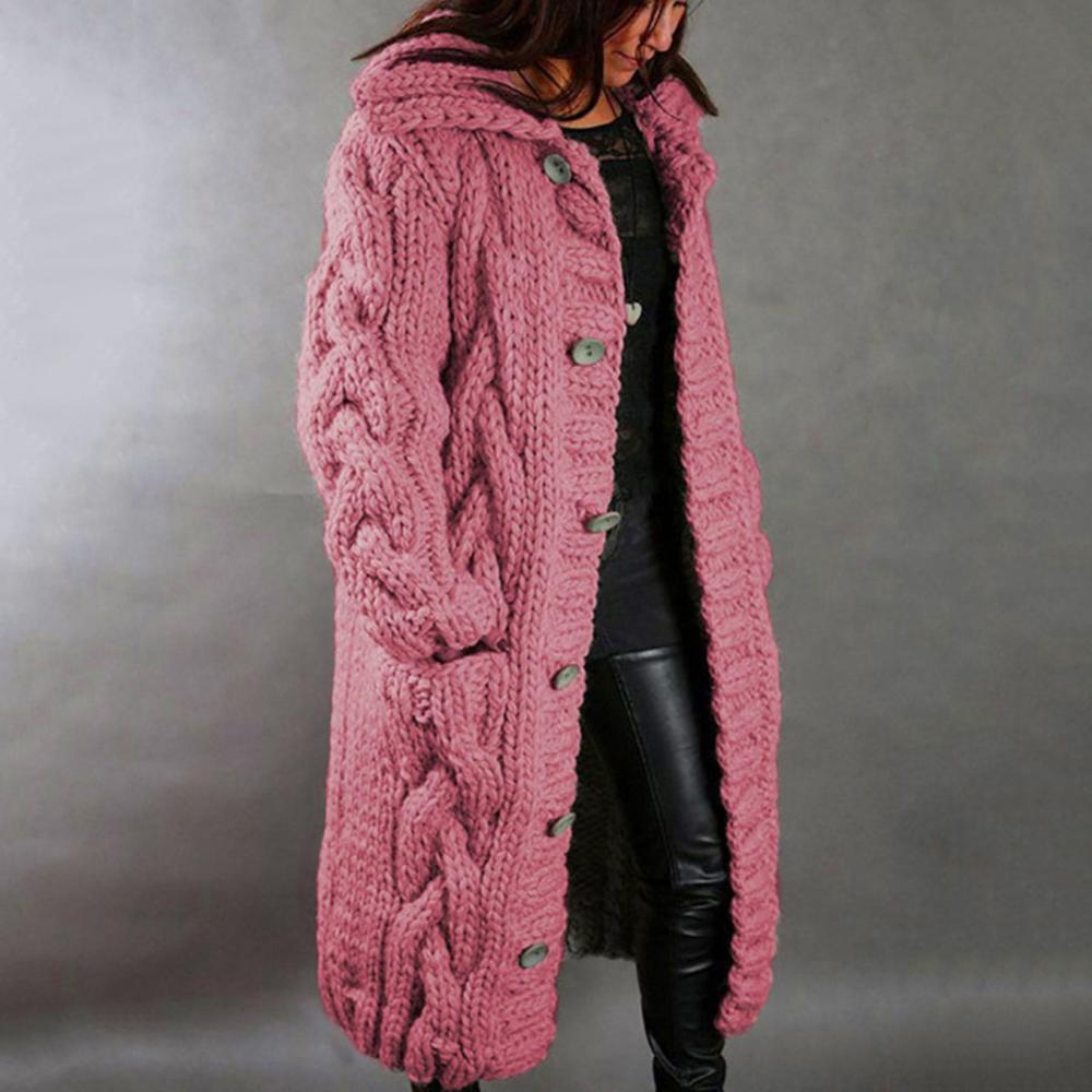 W&W Mode | Warme Longstrickjacke